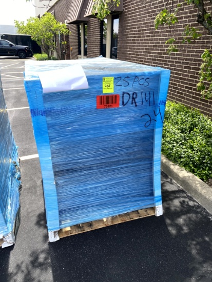 PALLET OF NEW BOF 4FT RACK SHELVES