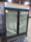 True two door freezer merchandiser