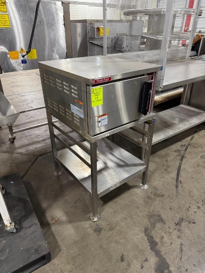 Market Forge steamer on stand