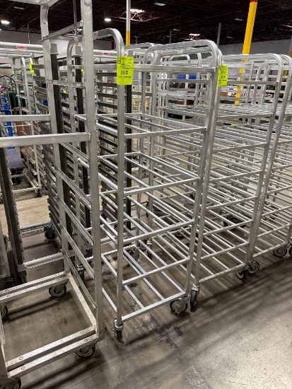 Aluminum tub rack