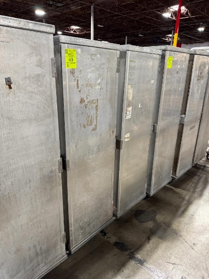 Aluminum transport cabinet
