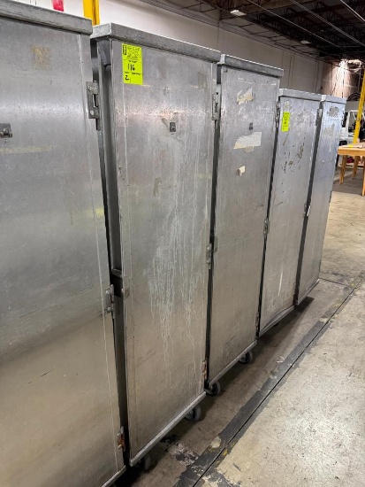 Aluminum transport cabinet