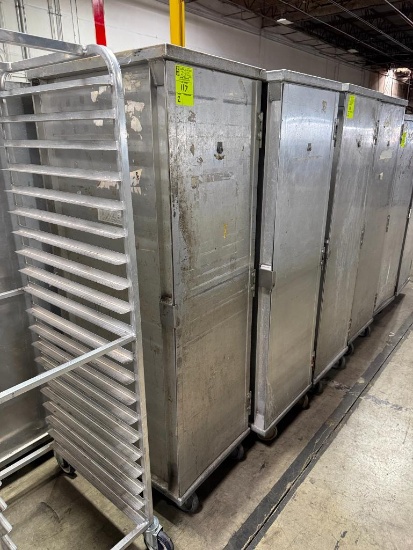 Aluminum transport cabinet