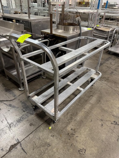 Aluminum restock cart