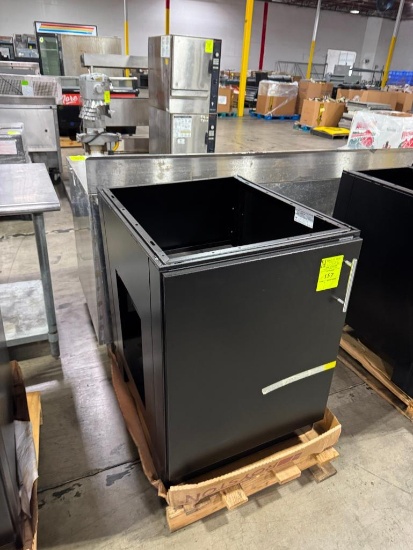 Metal cabinet w/ no top