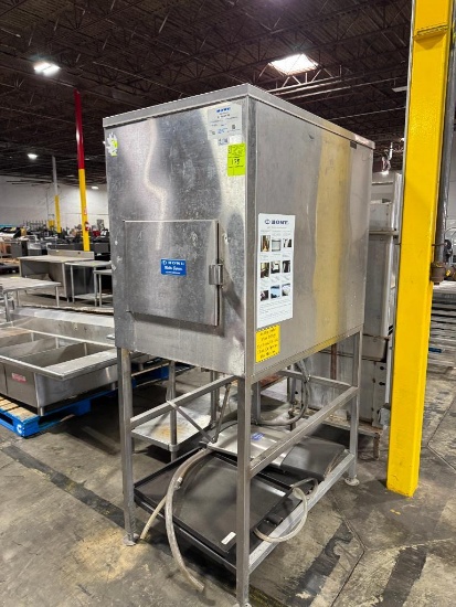 HOWE SS ice storage bin