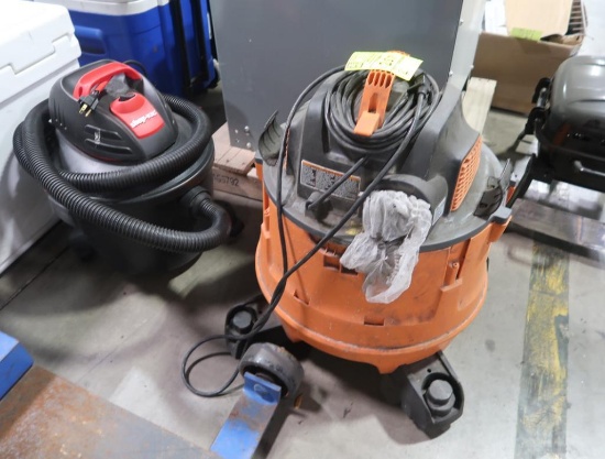 Shop vacuums