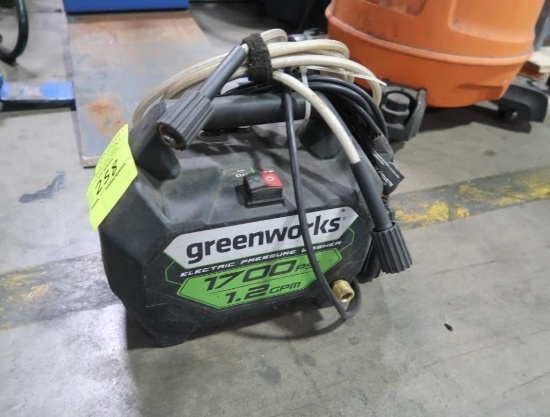 Green Works pressure washer missing wand