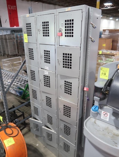 Employee lockers
