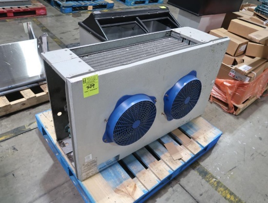 Hussmann refrigeration coil 2 fan