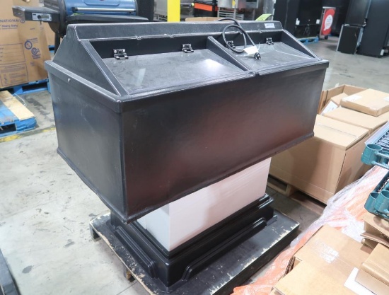 Artic Star tortilla merchandiser on stand