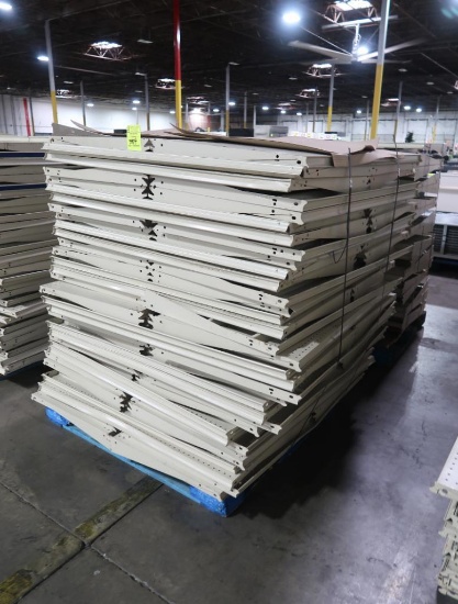 pallet of Lozier shelves