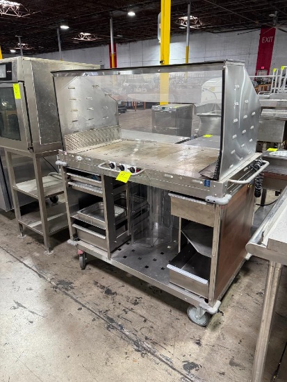 Cadco portable heated work station