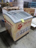 Free standing chest show case