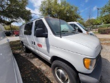 2003 Ford E-Series white van, diesel