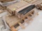 pallet of Lozier kick plates & aisle bumpers
