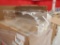 pallet of plastic bakery serving bins, new