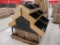 tiered table w/ bins, two-sided, new