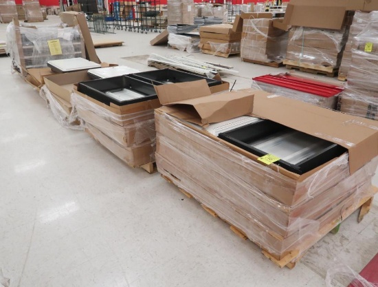 pallets of Lozier end decks