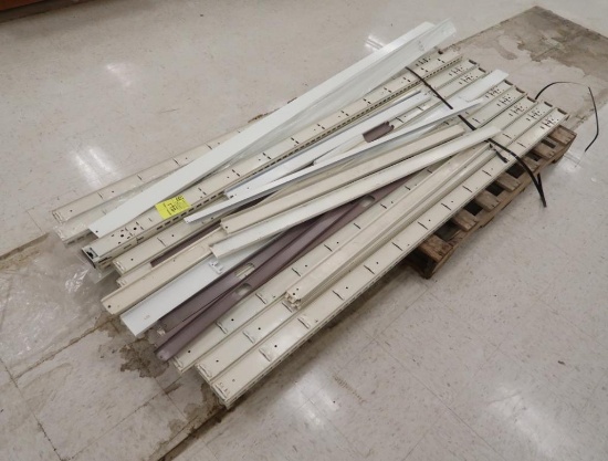 pallet of Lozier uprights
