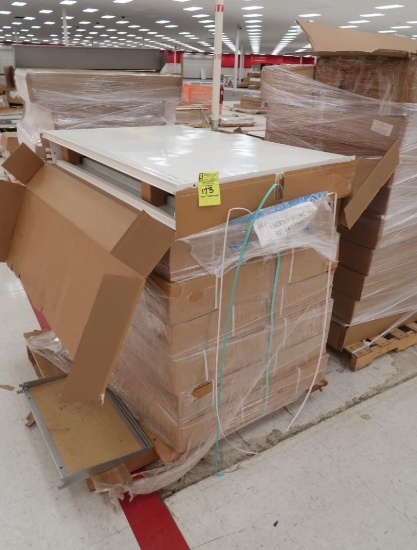 pallet of Lozier shelves