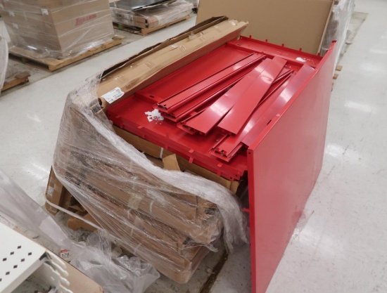 pallet of Lozier back & end panels