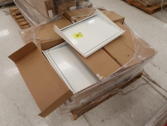 pallet of Lozier shelves