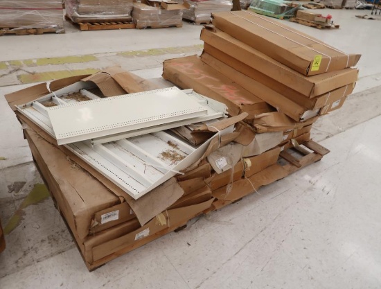 pallet of Lozier shelves