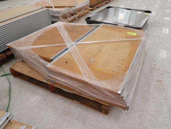 pallet of Lozier storage sheves