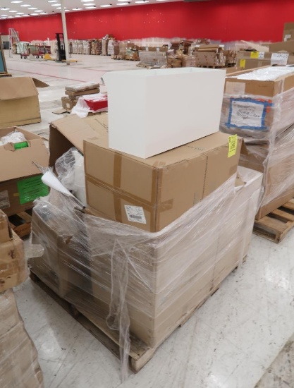 pallet of "home/floral medium bucket"