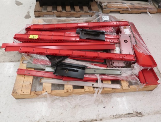 Lozier shelving uprights & base brackets