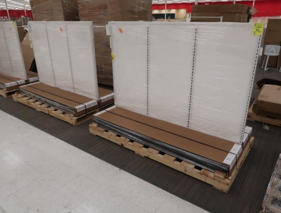 Next Gen 6' vertical fixtures, no shelves, new