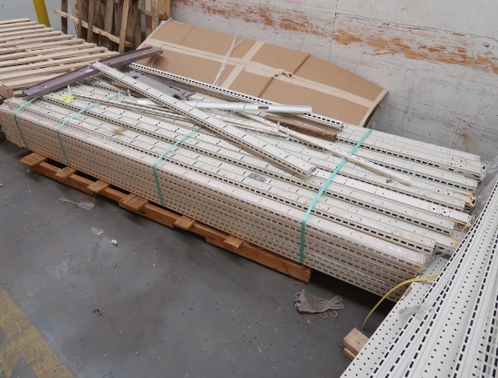 pallet of Lozier uprights