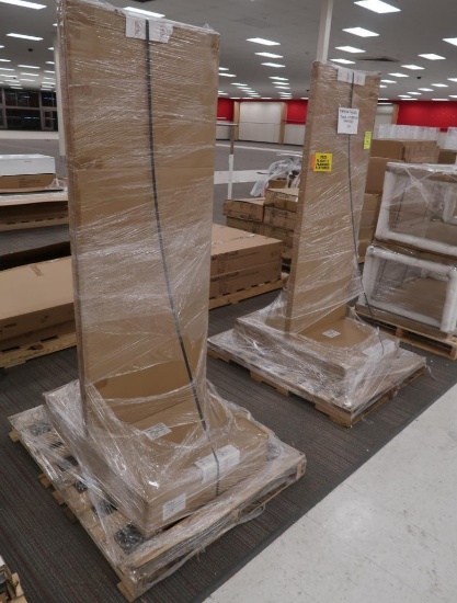 Next Gen 2' vertical fixtures, no shelves, new