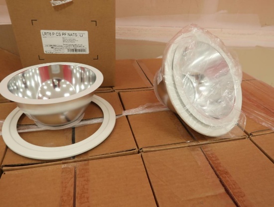 pallet of recessed LED fixture trim kits