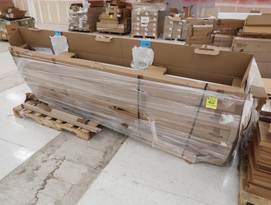 pallet of LED fixtures