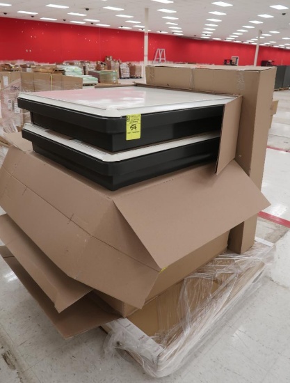 pallet of Lozier free-standing decks, new
