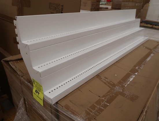 pallet of universal 3-tiered shelves, new