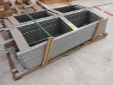 pallet of Lozier storage shelf uprights