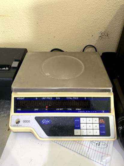 GLOBE PRICING SCALE