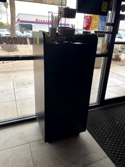 WOOD WASTE RECEPTACLE BIN