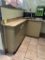 L-SHAPED MILLWORK COUNTER W/ STORAGE