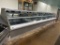 24FT RUN OF 2017 HILL PHOENIX SLANT GLASS MEAT SERVICE CASES