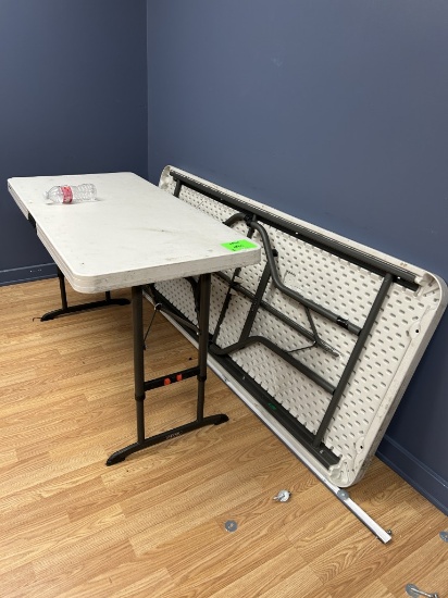 ASSORTED FOLDING TABLES