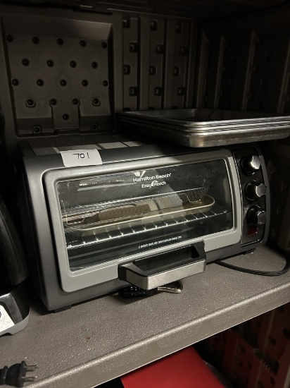 HAMILTON BEACH EASY REACH TOASTER OVEN