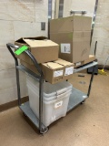 PRODUCE CART AND CONTENTS