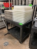 25IN X 45IN UTILITY CART AND CONTENTS