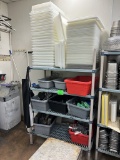 ASSORTED SMALLWARE ON RACK (RACK NOT SOLD)