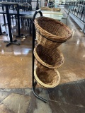 3-TIER BASKET DISPLAY