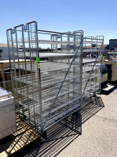 LARGE WIRE SHELF RACKS